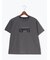 パール&ロゴプリントTシャツ