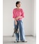 【WEB限定カラーあり】ペーパータッチヤーン2wayメッシュニット