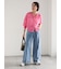 【WEB限定カラーあり】ペーパータッチヤーン2wayメッシュニット