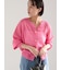 【WEB限定カラーあり】ペーパータッチヤーン2wayメッシュニット