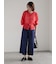 【WEB限定カラーあり】ペーパータッチヤーン2wayメッシュニット