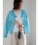 【WEB限定カラーあり】ペーパータッチヤーン2wayメッシュニット