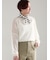 【WEB限定カラーあり】ペーパータッチヤーン2wayメッシュニット