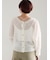 【WEB限定カラーあり】ペーパータッチヤーン2wayメッシュニット