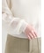 【WEB限定カラーあり】ペーパータッチヤーン2wayメッシュニット