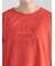 【接触冷感】エンボスロゴフレンチスリーブTシャツ