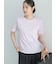 【接触冷感】パール&刺繍ロゴコンパクトTシャツ