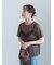 サテンキャミドッキングTシャツ