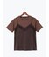 サテンキャミドッキングTシャツ