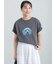 アニマルフォトプリントTシャツ