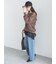 ミッドライズストレートワイドデニムパンツ