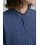スタンドフリルプリーツブラウス