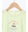 【吸水速乾】プリンプリントフリル袖Tシャツ
