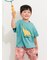 【吸水速乾】恐竜プリントTシャツ