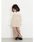 カットツイル裾フリルパンツ