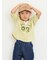 ナンバープリント7分袖Tシャツ