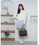 シュリンクWフェイス トート