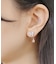 バタフライリボン ピアス