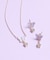 バタフライリボン ピアス