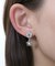 カラービジューデイジー ピアス