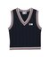 FILA × MARY QUANT ラインニット ベスト