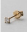 K18 ダイヤモンド 0.1ct ピアス「ブライト」