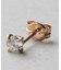 K18 ダイヤモンド 0.2ct ピアス「ブライト」