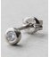 PT900 ダイヤモンド 0.1ct ピアス「ブライト」