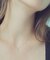 [レイヤード] K18MPG ダイヤモンド フローレット ネックレス