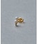 K10YG ダイヤモンド/パール ピアス
