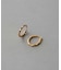 ツイスト フープピアス