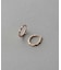 ツイスト フープピアス