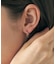 ツイスト フープピアス