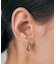 ビジュー ハグピアス