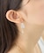 [アシンメトリー] ナチュラルストーン ピアス