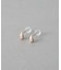 ドロップ ビジュー ピアス