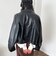 フェイクレザーショートジャケット