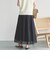 メッシュタックスカート
