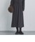 Ｖネックドロストギャザーワンピース