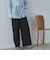 多機能ツータックワイドパンツ