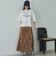 ワッシャーシアーティアードスカート