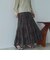 ワッシャーシアーティアードスカート