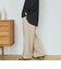 ウォッシャブルセンタープレスパンツ