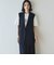 【多機能麻調合繊】テーラードジレ