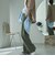 ピグメント裏毛フレアパンツ