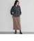 カットジョーゼットサイドＺＩＰスカート