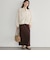 カットジョーゼットサイドＺＩＰスカート
