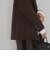 【マシンウォッシャブル】ツイルダブルジャケット