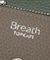 【Breath TOPKAPI】DUAL デュアル シュリンクレザー バイカラー 三つ折り 財布　薄型 / 軽量