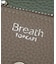 【Breath TOPKAPI】DUAL デュアル シュリンクレザー バイカラー 三つ折り 財布　薄型 / 軽量